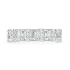 Thumbnail Image 4 of Previously Owned - Vera Wang Love Collection 1-1/2 CT. T.W. Lab-Grown Diamond Anniversary Band in 14K White Gold