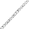Thumbnail Image 1 of Previously Owned - 1 CT. T.W. Lab-Grown Diamond Tennis Bracelet in 14K White Gold (F/SI2)