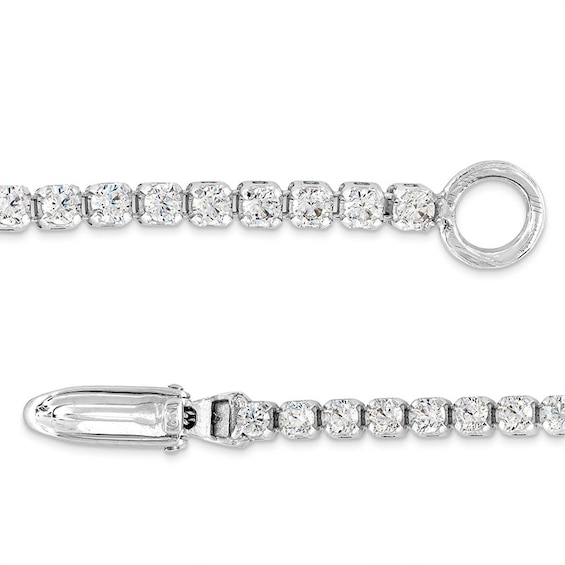 Previously Owned - 1 CT. T.w. Lab-Grown Diamond Tennis Bracelet in 14K White Gold (F/Si2)