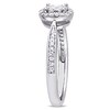 Thumbnail Image 2 of Previously Owned - 1/3 CT. T.W. Diamond Frame Engagement Ring in Sterling Silver