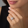 Thumbnail Image 2 of Previously Owned - 1 CT. T.W. Diamond Double Frame Bridal Set in 10K White Gold