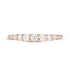 Thumbnail Image 4 of Previously Owned - 1/2 CT. T.W. Diamond Graduated Anniversary Band in 14K Rose Gold