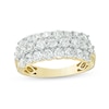 Thumbnail Image 1 of Previously Owned - 2 CT. T.W. Diamond Multi-Row Band in 18K Gold