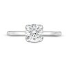 Thumbnail Image 4 of Previously Owned - 1 CT. T.W. Diamond Solitaire Engagement Ring in 18K White Gold (I/VS2)