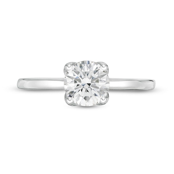 Previously Owned - 1 CT. T.w. Diamond Solitaire Engagement Ring in 18K White Gold (I/Vs2)