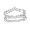 Thumbnail Image 1 of Previously Owned - 5/8 CT. T.W. Baguette and Round Diamond Enhancer in 14K White Gold
