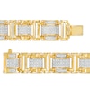 Thumbnail Image 2 of Previously Owned - 1-1/2 CT. T.W. Diamond Multi-Row Link Bracelet in 10K Gold - 8.5"