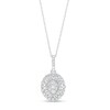 Thumbnail Image 1 of Previously Owned - 1 CT. T.W. Multi-Diamond Pendant in 10K White Gold
