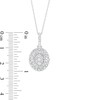 Thumbnail Image 2 of Previously Owned - 1 CT. T.W. Multi-Diamond Pendant in 10K White Gold