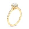 Thumbnail Image 3 of Previously Owned - Celebration Infinite™ 1 CT. T.W.  Diamond Frame Engagement Ring in 14K Gold (I/SI2)