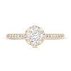 Thumbnail Image 4 of Previously Owned - Celebration Infinite™ 1 CT. T.W.  Diamond Frame Engagement Ring in 14K Gold (I/SI2)