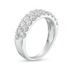 Thumbnail Image 2 of Previously Owned - 1-1/2 CT. T.W. Lab-Grown Diamond Double Row Anniversary Band in 14K White Gold (F/VS2)