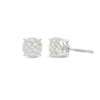 Thumbnail Image 1 of Previously Owned - 1/4 CT. T.W. Multi-Diamond Stud Earrings in 10K White Gold