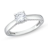 Thumbnail Image 1 of Previously Owned - 1 CT. T.W. Diamond Edge Engagement Ring in 10K White Gold (I/I3)