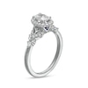 Thumbnail Image 2 of Previously Owned - Vera Wang Love Collection 3/4 CT. T.W. Oval Diamond Frame Engagement Ring in 14K White Gold
