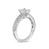 Thumbnail Image 3 of Previously Owned - Vera Wang Love Collection 1-1/2 CT. T.W. Lab-Grown Diamond Double Row Ring in 14K White Gold