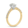 Thumbnail Image 3 of Previously Owned - 1-1/2 CT. T.W. Oval Lab-Grown Diamond Engagement Ring in 14K Gold (I/SI2)
