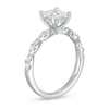 Thumbnail Image 3 of Previously Owned - 1-1/3 CT. T.W. Princess-Cut Diamond Engagement Ring in 14K White Gold