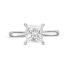 Thumbnail Image 4 of Previously Owned - 1-1/2 CT. Princess-Cut Diamond Solitaire Engagement Ring in 14K White Gold (J/I3)