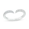 Thumbnail Image 1 of Previously Owned - 1/4 CT. T.W. Diamond Open Contour Anniversary Band in 14K White Gold - Size 7
