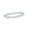 Thumbnail Image 1 of Previously Owned - 1/4 CT. T.W. Lab-Grown Diamond Band in 14K White Gold (F/VS2)