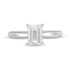 Thumbnail Image 4 of Previously Owned - 1 CT. Emerald-Cut Lab-Grown Diamond Solitaire Engagement Ring in 14K White Gold (F/VS2)