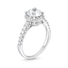 Thumbnail Image 3 of Previously Owned - 2 CT. T.W. Lab-Grown Diamond Frame Engagement Ring in 14K White Gold (F/SI2)