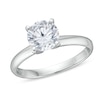 Thumbnail Image 1 of Previously Owned - 1-1/2 CT. Lab-Grown Diamond Solitaire Engagement Ring in 14K White Gold (I/SI2)
