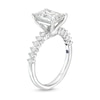 Thumbnail Image 3 of Previously Owned - Vera Wang Love Collection 2-1/3 CTW. Emerald-Cut Lab-Grown Diamond Engagement Ring in 14K White Gold