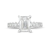 Thumbnail Image 4 of Previously Owned - Vera Wang Love Collection 2-1/3 CTW. Emerald-Cut Lab-Grown Diamond Engagement Ring in 14K White Gold
