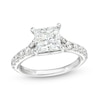 Thumbnail Image 1 of Previously Owned - Vera Wang Love Collection 2-1/2 CT. T.W. Princess Lab-Grown Diamond Engagement Ring in 14K White Gold