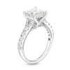 Thumbnail Image 3 of Previously Owned - Vera Wang Love Collection 2-1/2 CT. T.W. Princess Lab-Grown Diamond Engagement Ring in 14K White Gold