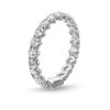 Thumbnail Image 3 of Previously Owned - 2 CT. T.W. Lab-Grown Diamond Eternity Anniversary Band in 14K White Gold (F/VS2)
