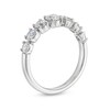 Thumbnail Image 3 of Previously Owned - 1-1/4 CT. T.W. Lab-Grown Diamond Graduated Seven Stone Anniversary Band in 10K White Gold (F/SI2)
