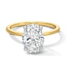 Thumbnail Image 1 of Previously Owned - 2-3/4 CT. T.W. Oval Lab-Grown Diamond Solitaire Engagement Ring in 14K Gold (F/VS2)