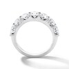 Thumbnail Image 3 of Previously Owned - 3 CT. T.W. Oval Lab-Grown Diamond Seven Stone Anniversary Band in 14K White Gold (F/SI2)