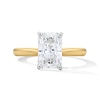 Thumbnail Image 1 of Previously Owned - 2 CT. Radiant-Cut Lab-Grown Diamond Solitaire Engagement Ring in 14K Gold (F/VS2)
