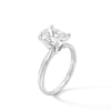 Thumbnail Image 3 of Previously Owned - 3 CT. Oval Lab-Grown Diamond Solitaire Engagement Ring in 14K White Gold (F/VS2)