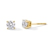 Thumbnail Image 1 of Previously Owned - 3/4 CT. T.W. Lab-Grown Diamond Solitaire Stud Earrings in 14K Gold (F/SI2)