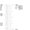 Thumbnail Image 3 of Previously Owned - 3/4 CT. T.W. Lab-Grown Diamond Solitaire Stud Earrings in 14K Gold (F/SI2)