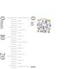 Thumbnail Image 3 of Previously Owned - 2 CT. T.W. Lab-Grown Diamond Solitaire Stud Earrings in 14K Gold (F/SI2)