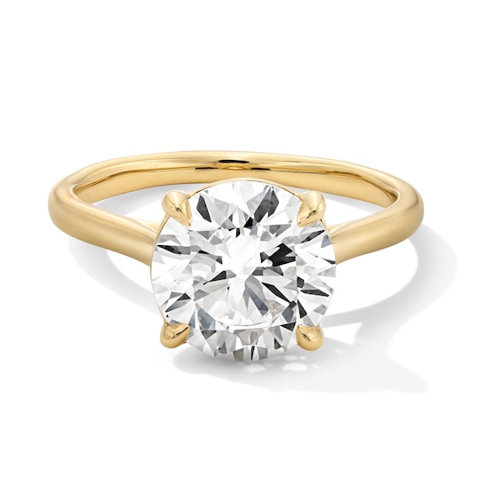 Previously Owned - 3 CT. Lab-Grown Diamond Solitaire Engagement Ring in 14K Gold (F/Vs2)