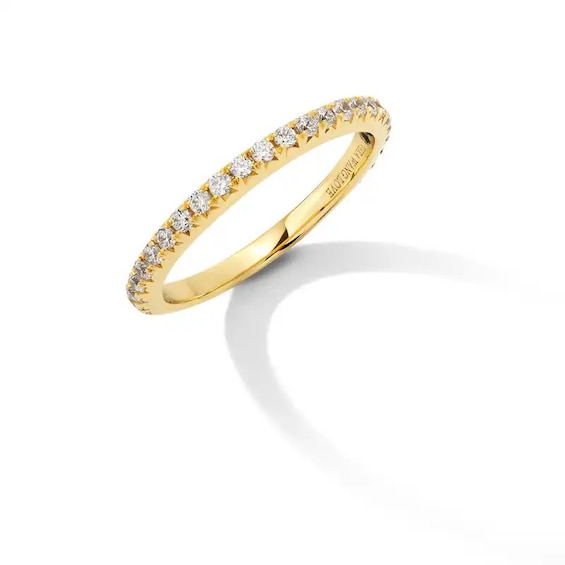 Previously Owned - Vera Wang Love Collection 1/3 CT. T.w. Lab-Grown Diamond Anniversary Band in 14K Gold
