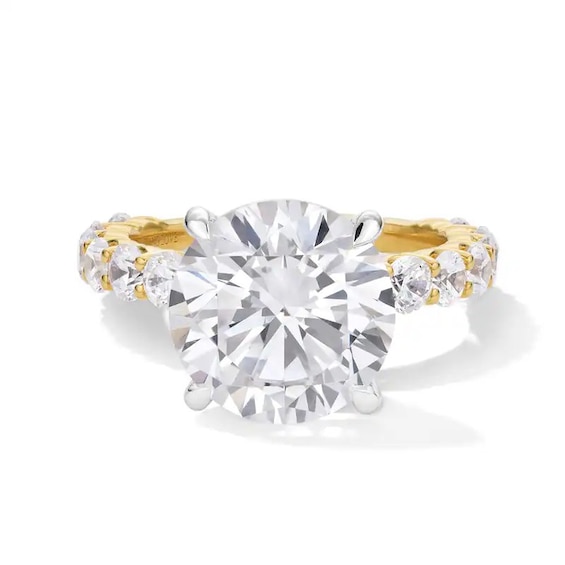 Previously Owned - Vera Wang Love Collection 6-1/2 CT. T.w. Lab-Grown Diamond Engagement Ring in 14K Gold (F/Vs2)