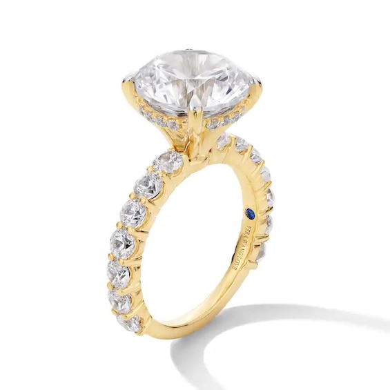 Previously Owned - Vera Wang Love Collection 6-1/2 CT. T.w. Lab-Grown Diamond Engagement Ring in 14K Gold (F/Vs2)