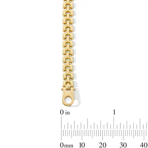 Previously Owned - 5.0mm Panther Link Bracelet in Solid 10K Gold - 7.5"