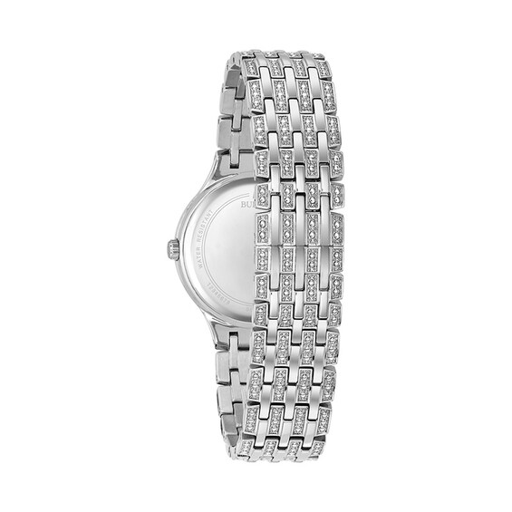 Previously Owned - Ladies' Bulova Crystal Accent Watch (Model: 96L243)