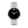 Thumbnail Image 1 of Previously Owned - Men's Movado Museum® Classic 1/20 CT. T.W. Diamond Watch with Black Dial (Model: 0607201)