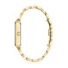 Thumbnail Image 2 of Previously Owned - Men's Bulova Modern Diamond Accent Gold-Tone Watch with Rectangular Black Dial (Model: 97D118)
