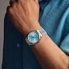Thumbnail Image 4 of Previously Owned - Men's Citizen Tsuyosa Collection Automatic Watch with Sky Blue Sunray Dial (Model: NJ0151-53M)